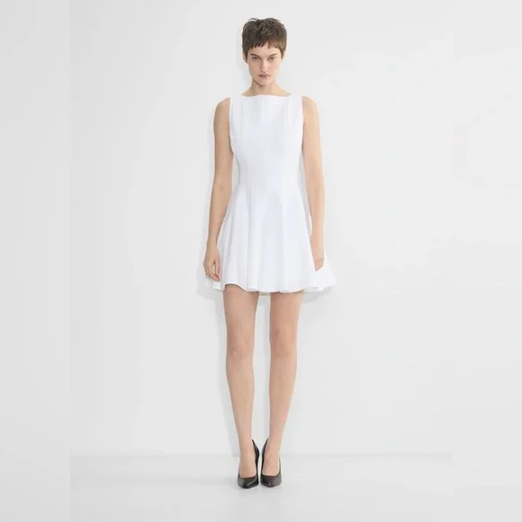 aritzia white dresses Aperature Tie-Back Dress Its made from airy 100% organic linen with a subtle texture. Audience Satin Dress. So captivating,